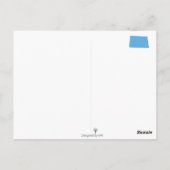 Carte postale du Dakota du Nord (Dos)