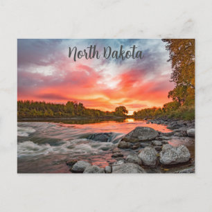 Carte postale du Dakota du Nord