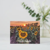 Carte postale du Dakota du Nord (Debout devant)