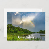 Carte postale du Dakota du Nord (Devant / Derrière)