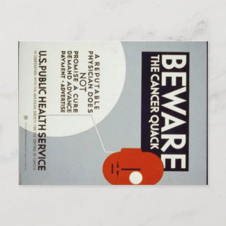 Carte postale du département américain de la Santé