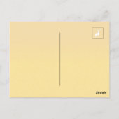 Carte postale du désert (Dos)