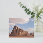 Carte postale du désert de Wadi rum (Debout devant)