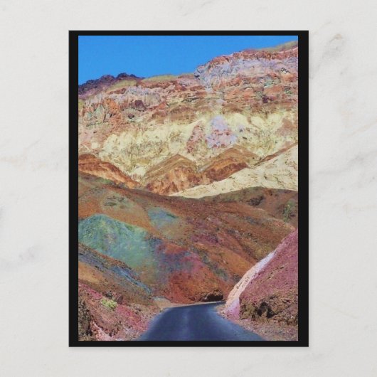 Carte postale du désert peint (Devant)