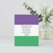 Carte postale du devis Emily Dickinson (Debout devant)