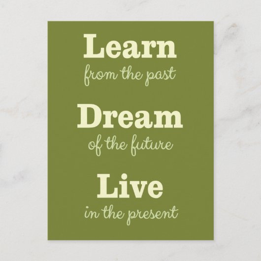 Carte postale du devis motivationnel (Devant)