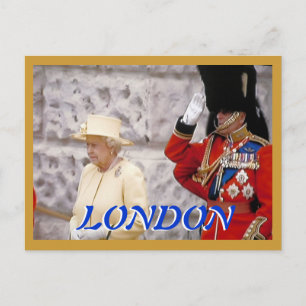 Carte postale du Diamond Jubilee des couleurs