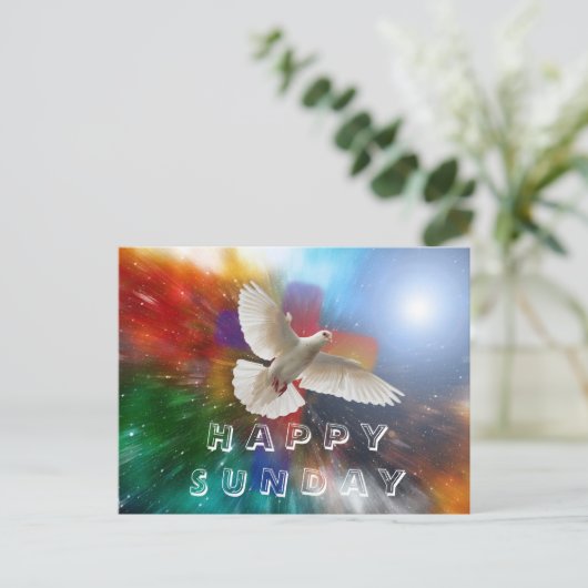 carte postale du dimanche (Debout devant)