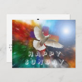 carte postale du dimanche (Devant / Derrière)