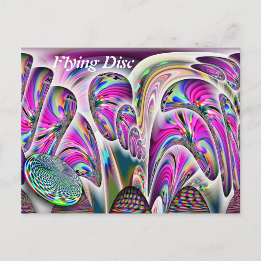 Carte postale du disque volant (Devant)