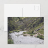 Carte postale du district de Dovedale Peak (Devant / Derrière)