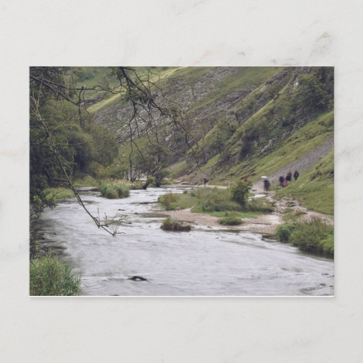 Carte postale du district de Dovedale Peak (Devant)