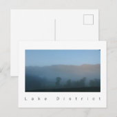 Carte postale du district de Lake (Devant / Derrière)