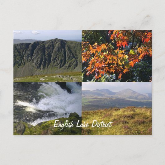 Carte postale du district de Lake (Devant)