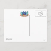 Carte postale du dragon de la saison (Dos)