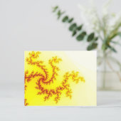 Carte postale du Dragon Jaune (Debout devant)