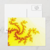 Carte postale du Dragon Jaune (Devant / Derrière)
