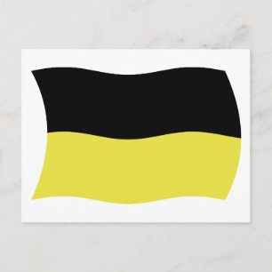 Carte postale du drapeau cachoube