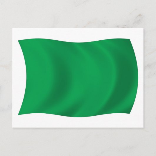 Carte postale du drapeau de la Libye (Devant)