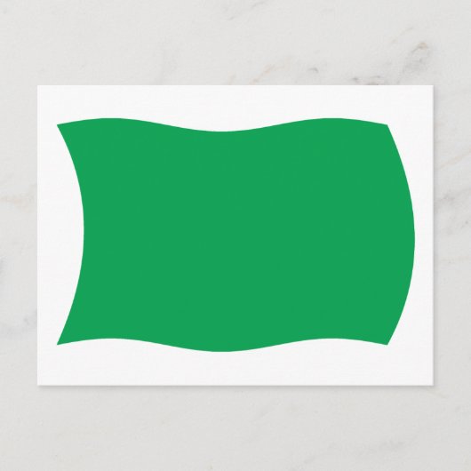 Carte postale du drapeau de la Libye (Devant)