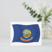 Carte postale du drapeau de l'Idaho (Debout devant)
