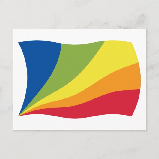 Carte postale du drapeau de Lingua Franca Nova (Devant)