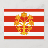 Carte postale du drapeau de Westmorland (Devant)