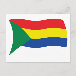 Carte postale du drapeau druze