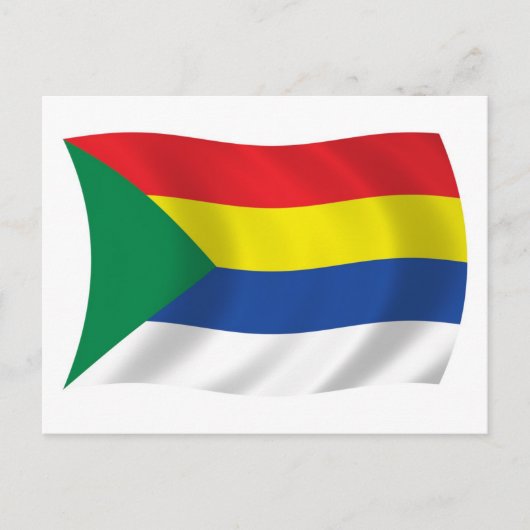 Carte postale du drapeau druze (Devant)