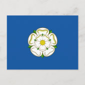 Carte postale du drapeau du Yorkshire (Devant)