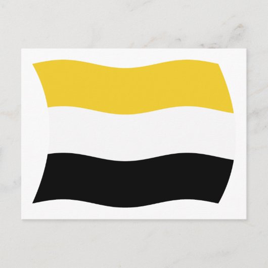 Carte postale du drapeau garifuna (Devant)