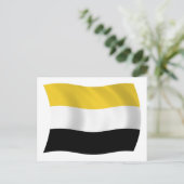 Carte postale du drapeau garifuna (Debout devant)