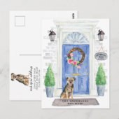 Carte postale du Faire-part de déménagement de Ter (Devant / Derrière)