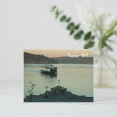 Carte postale du ferry du soir (Debout devant)