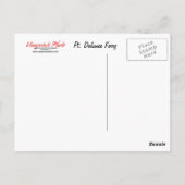 Carte postale du ferry du soir (Dos)