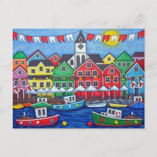 Carte postale du Festival de la ville natale (Devant)