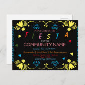 Carte postale du festival hispanique Heritage Colo (Devant / Derrière)