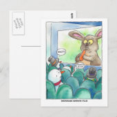 Carte postale du film d'horreur Snowman (Devant / Derrière)