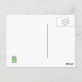 Carte postale du film d'horreur Snowman (Dos)