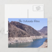 Carte postale du fleuve Colorado (Devant / Derrière)