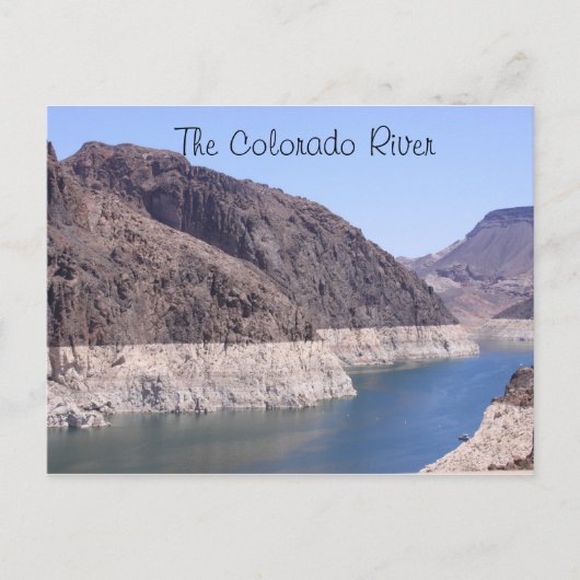 Carte postale du fleuve Colorado (Devant)
