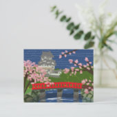 Carte postale du fleuve Himeji (Debout devant)