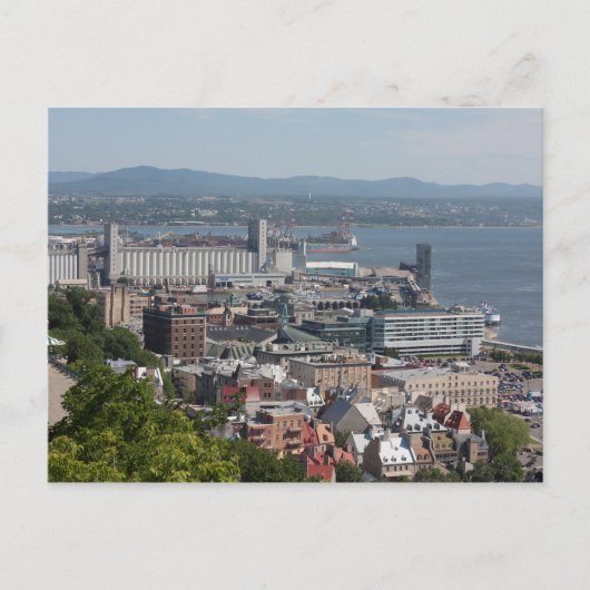 Carte postale du fleuve Saint-Laurent, Québec (Devant)