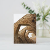 Carte postale du fort de Bahreïn (Debout devant)