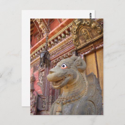 Carte postale du Gardien (Devant / Derrière)