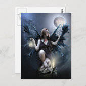 Carte postale du gardien de nuit (Devant / Derrière)