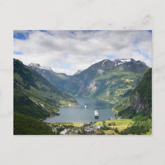Carte postale du Geirangerfjord (Devant)