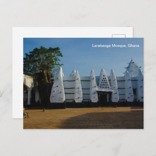 Carte postale du Ghana (Devant / Derrière)