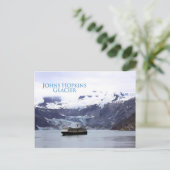 Carte postale du glacier Johns Hopkins (Debout devant)