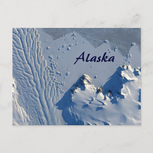 Carte postale du glacier Matusevich, Antarctique (Devant)